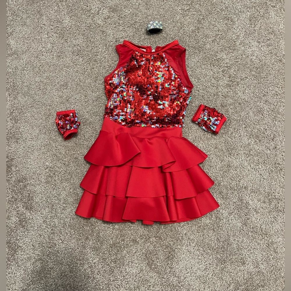 Girls Dance Costume, used once for recital 2022